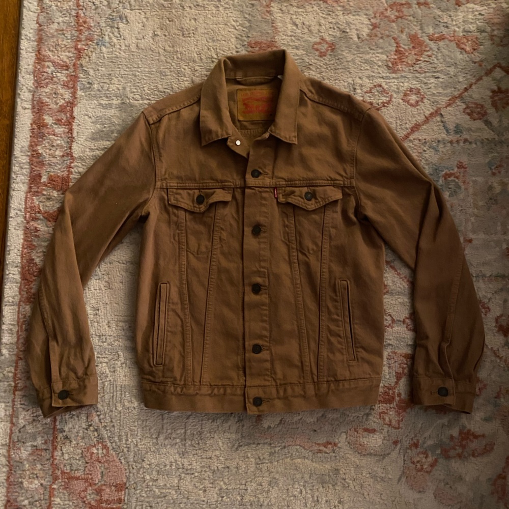 Levi’s Tan Denim Trucker Jacket